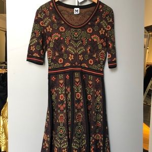 M Missoni Dress- Eggplant- Size 46/US 10- NWT